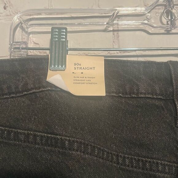 Universal Thread Black Denim '90s Jeans - Size 17 Straight - Picture 4 of 6